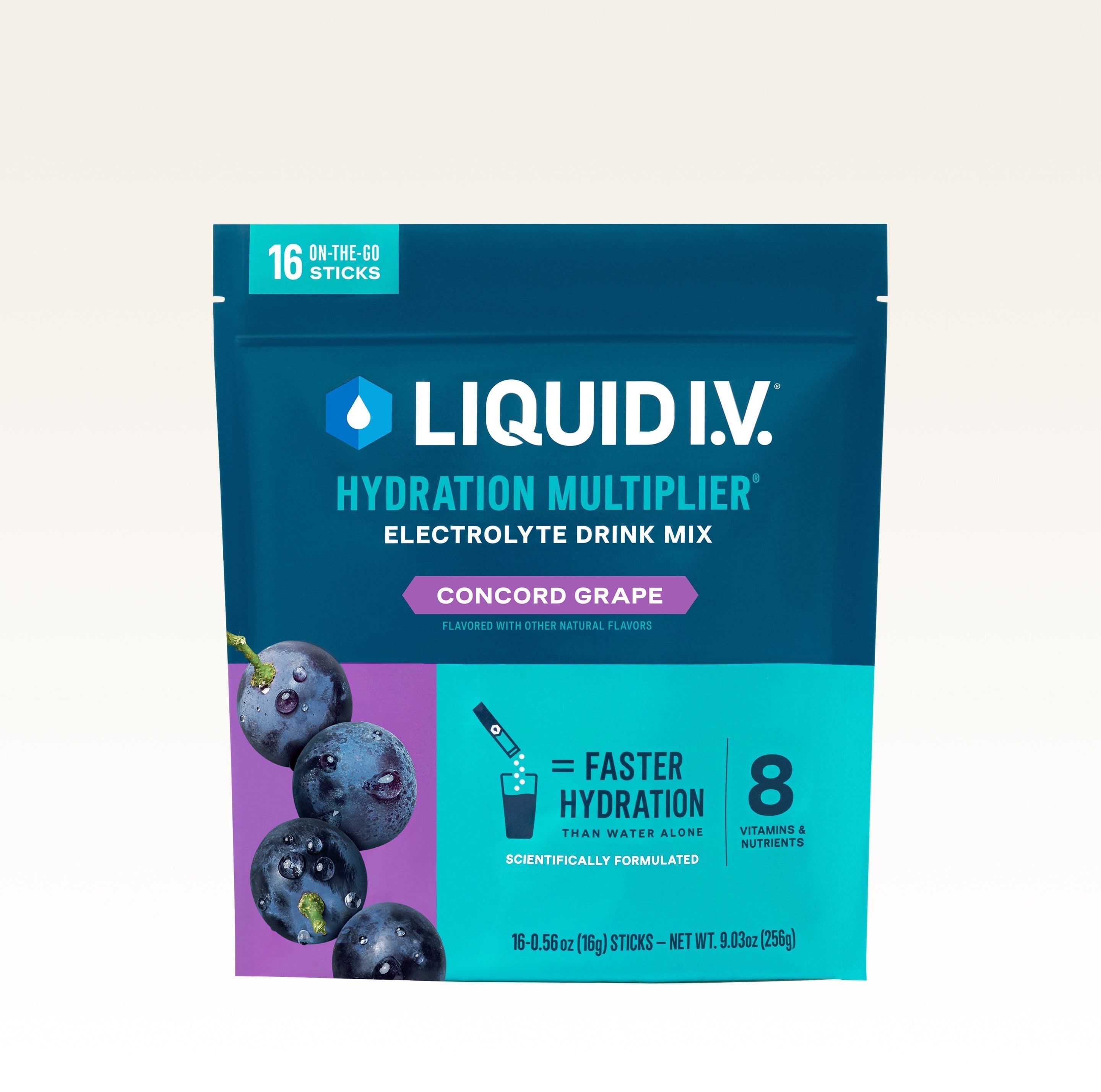Image of a Liquid I.V.® pouch.