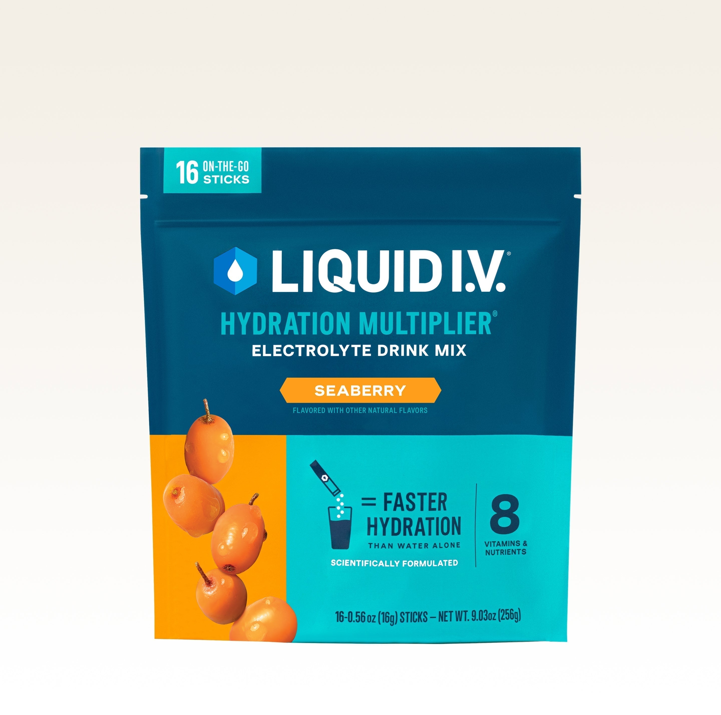 Image of a Liquid I.V.® pouch.