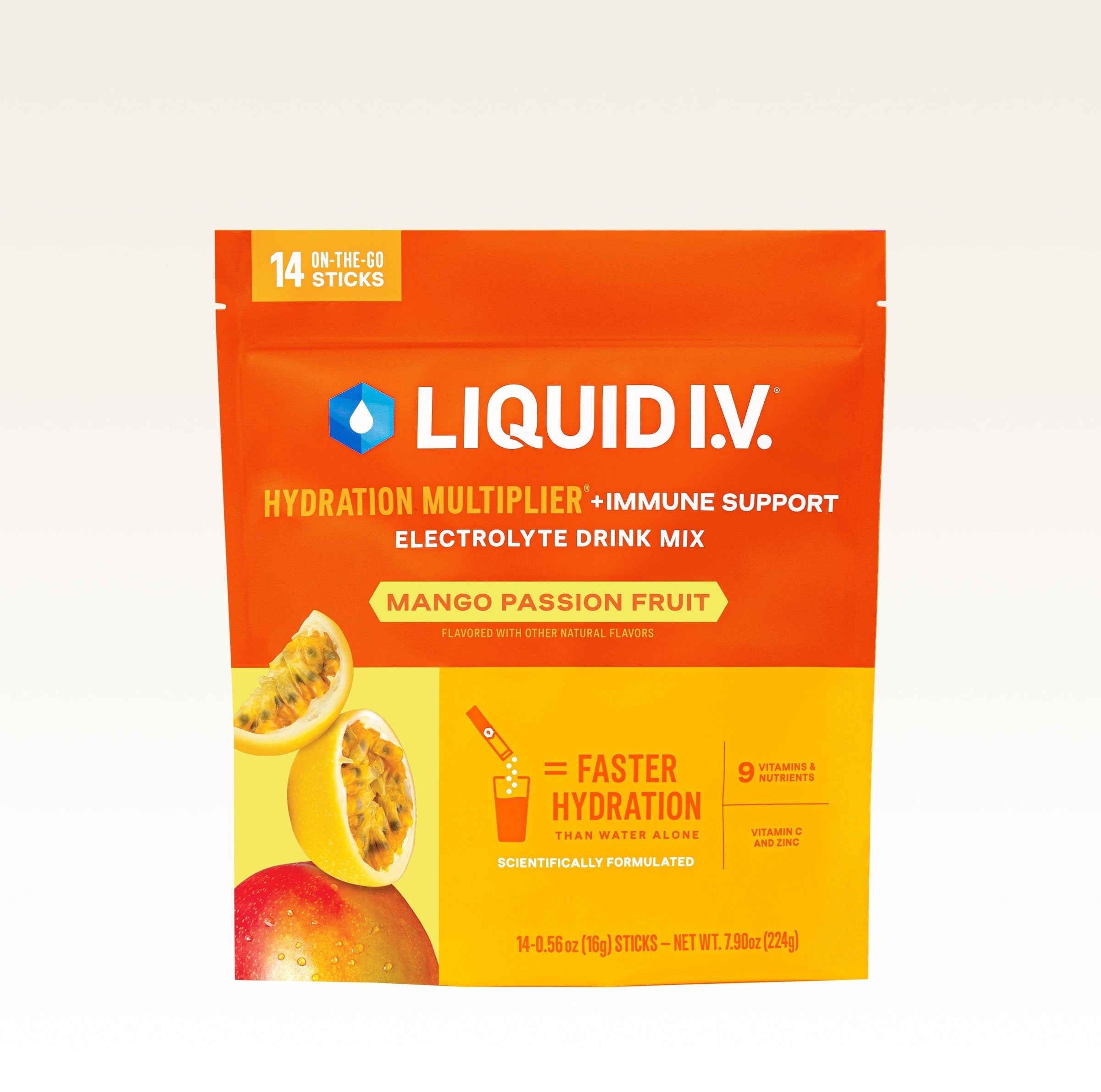 Mango Passionfruit Hydration Multiplier® +Immune Support