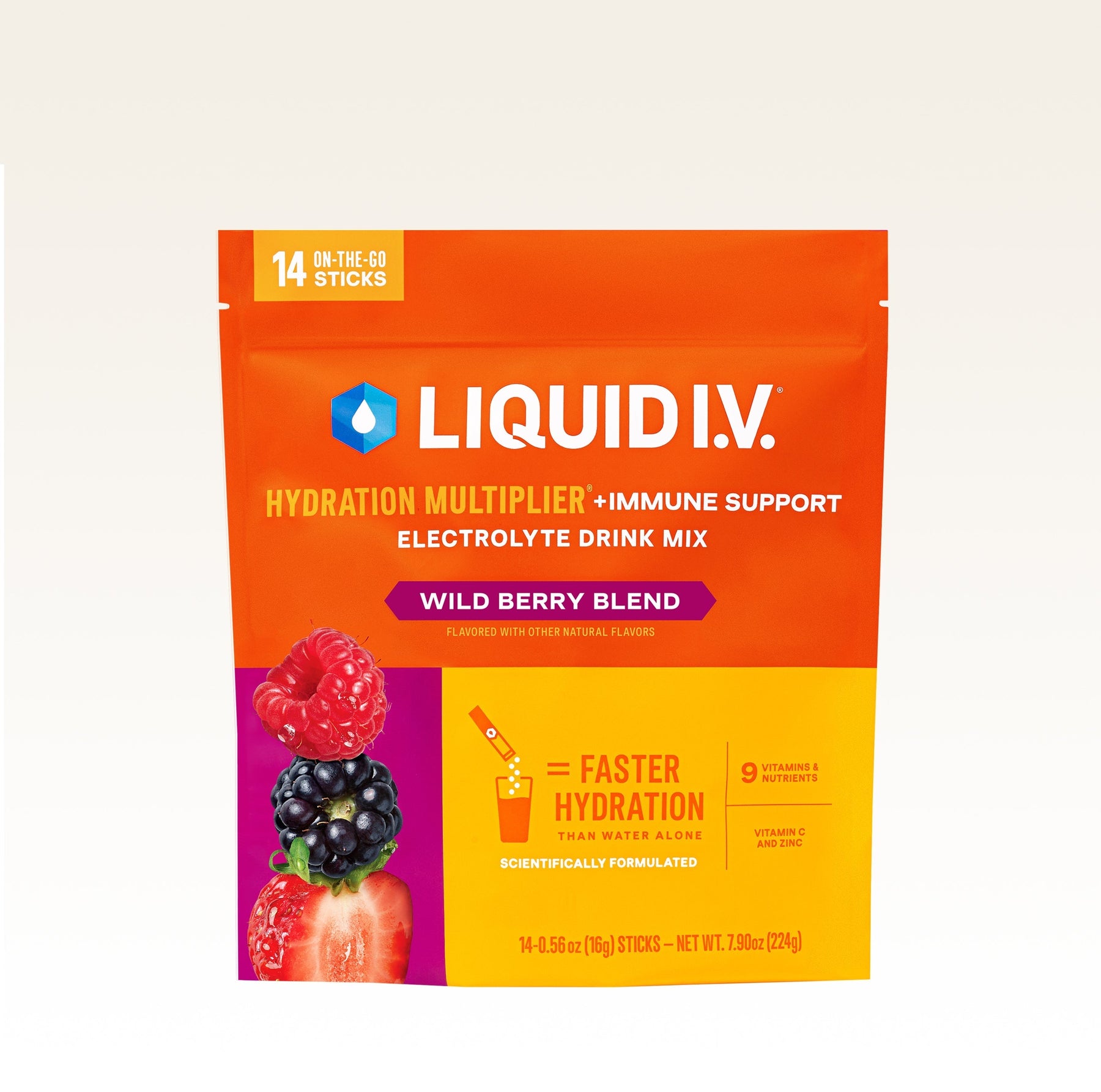 Hydration Multiplier® +Immune Support - Lite Hydration Carry