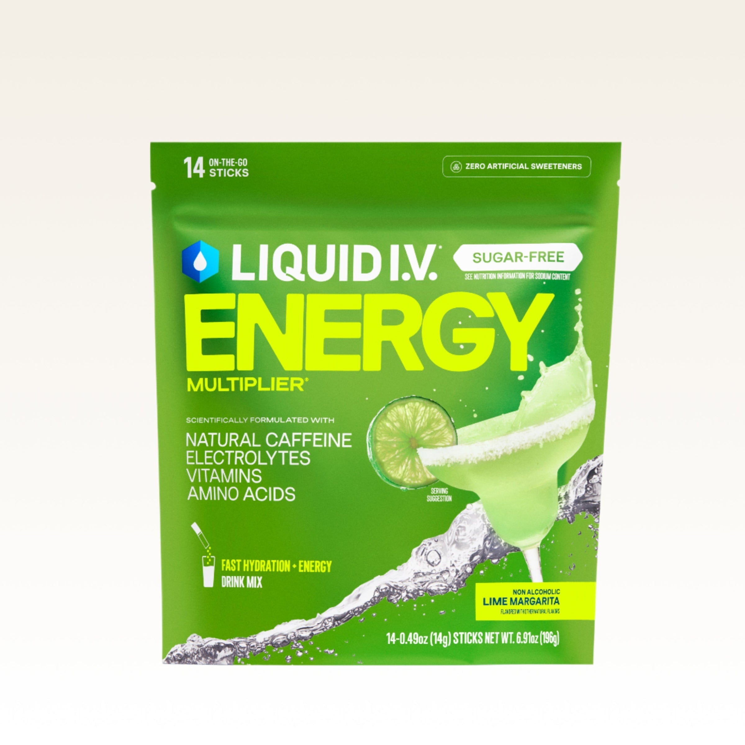 Lime Margarita Mocktail Sugar-Free Energy Multiplier®