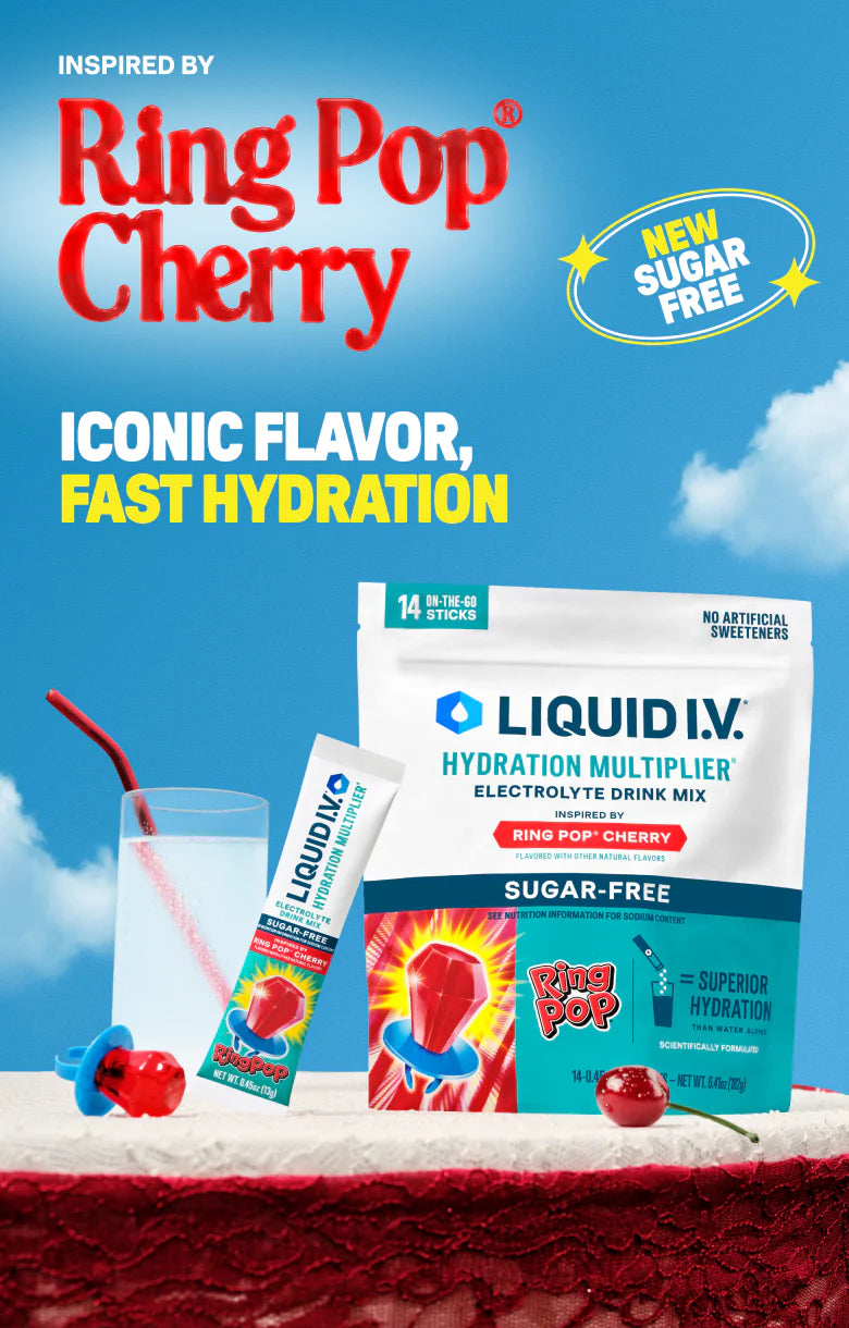 Ring Pop® Cherry Hydration Multiplier® Sugar-Free